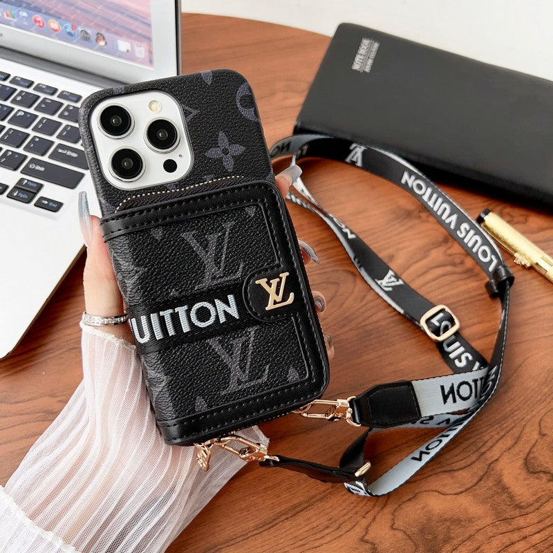 Lou GG Card Holder Chain iPhone -fodral