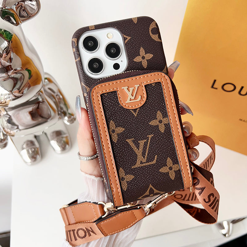 Lou GG Card Holder Chain iPhone -fodral