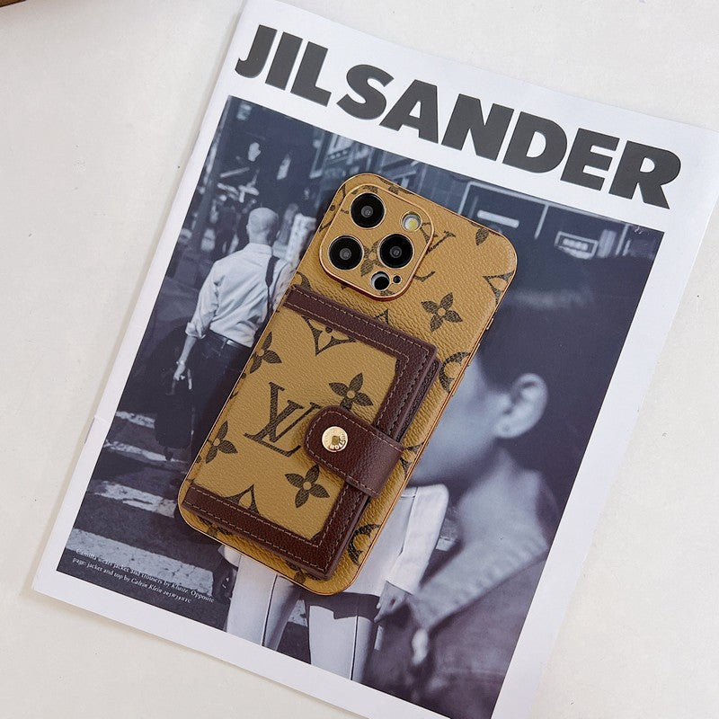 Lou Classic Color Card Bag iPhone -fodral