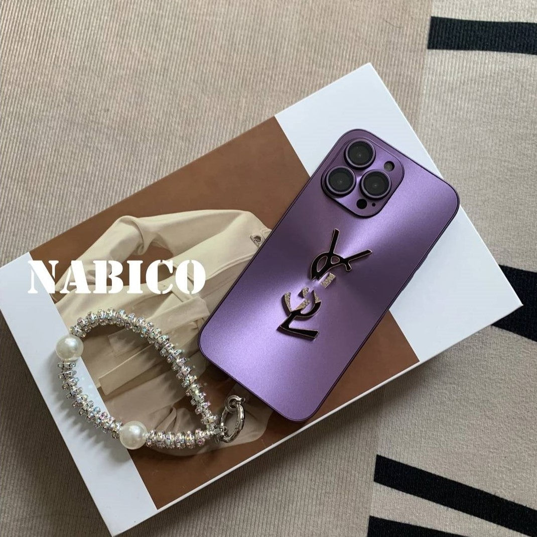 Y-S-L SHINE X MONO iPhone-fodral med kedjan