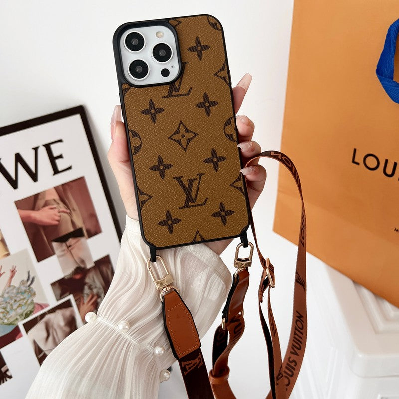 Bandolera Lou Brown Funda y vinilo para iPhone