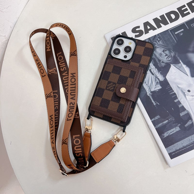 Lou Card Bag Crossboday iPhone -fodral