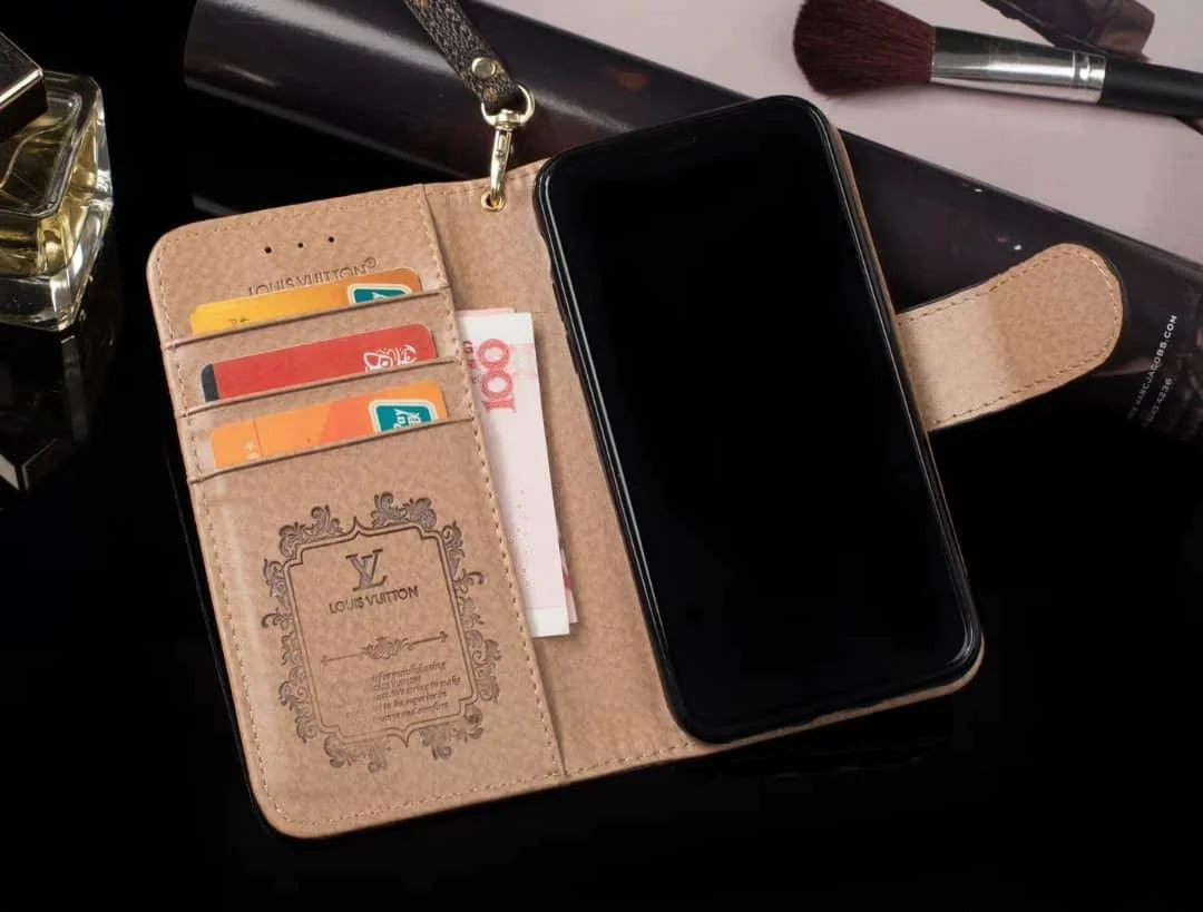 Роскошный расширенный кошелек для iPhone Case