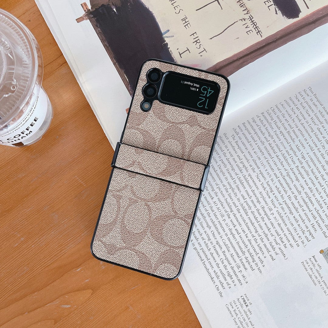Coach Z Flip/Z Fold Samsung Handyhülle mit Fingerschlaufe