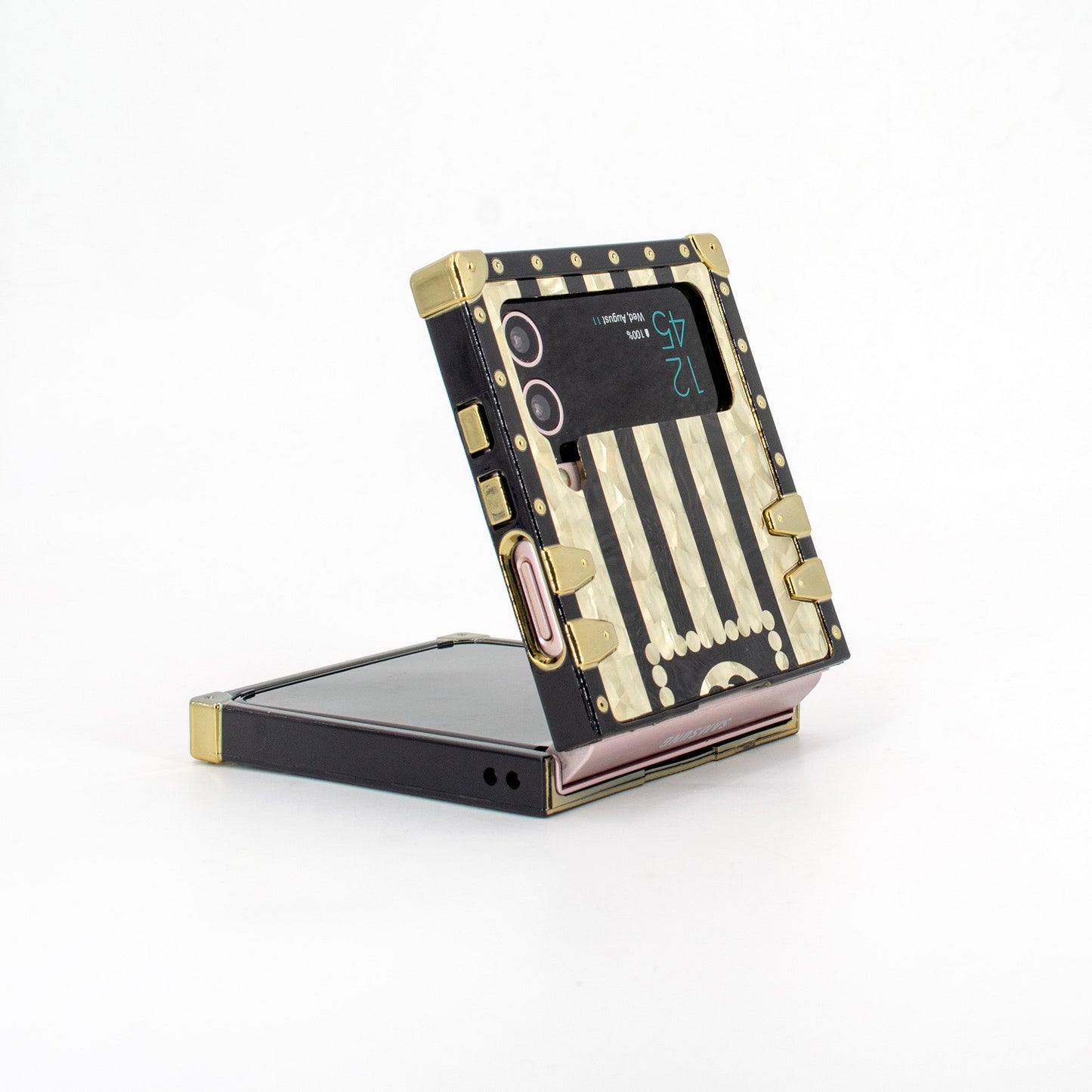 Capa quadrada para Samsung Galaxy Z Flip6/5/4/3 5G "Yang"