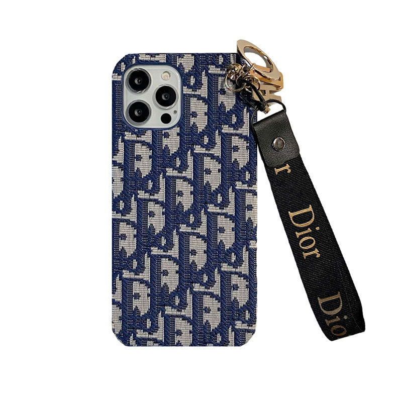 CD iPhone Case с ремешком Black-GS240315