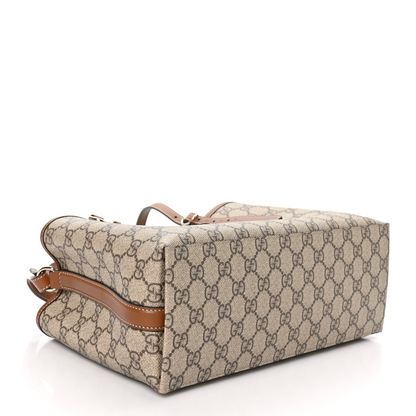 Classic Monogram Emblem Maxi Tote Bag Beige