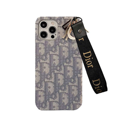 CD iPhone Case с ремешком Black-GS240315