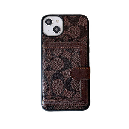 Coach iPhone Case With Wallet And Crossbody Strap White -XK240402