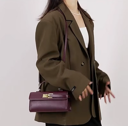 Luxury Brand Lock Design Tote Bag For Women High-end Large Capacity Handbag Fashion Crossbody Bags Exquisite Shoulder Handbag  A123