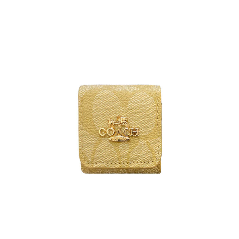 Luxe Coach AirPods 3e generatie hoesjes Lichtbruin-LGK240425