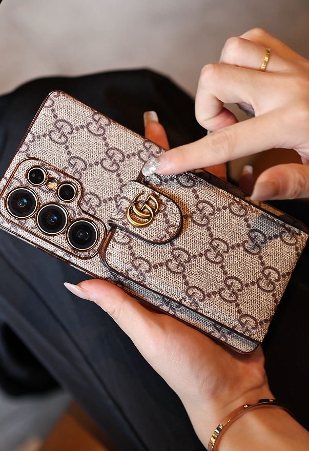 Premium Pattern Crossbody Phone Case with Detachable Strap