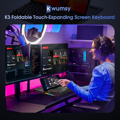 Kwumsy K3 Touch-Expanding Screen Keyboard