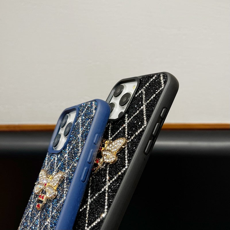 GG Bee Diamond Iphone Case