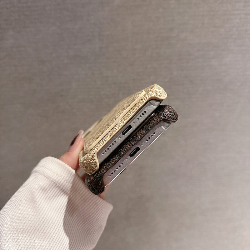 Классический тренер iPhone Case с держателем карты White -JQB240330