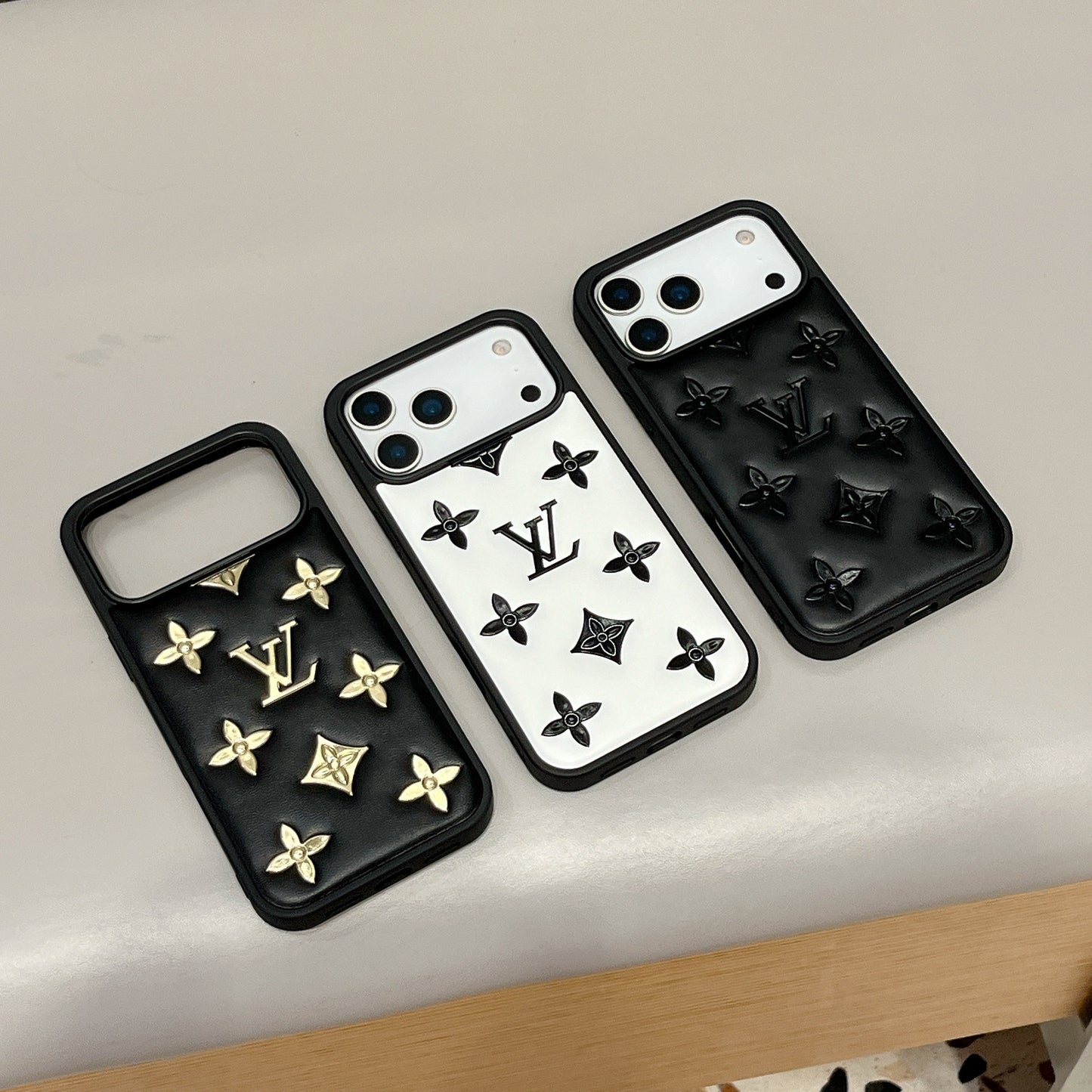 Luksus 3D-præget designer iPhone-cover