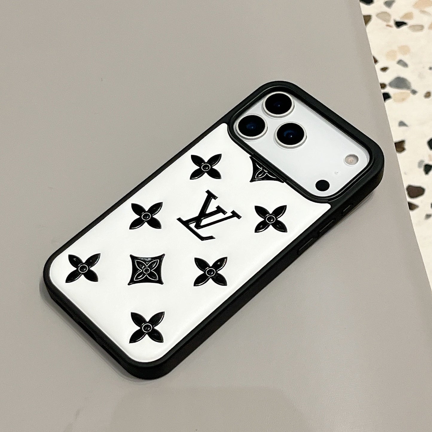 Luksus 3D-præget designer iPhone-cover