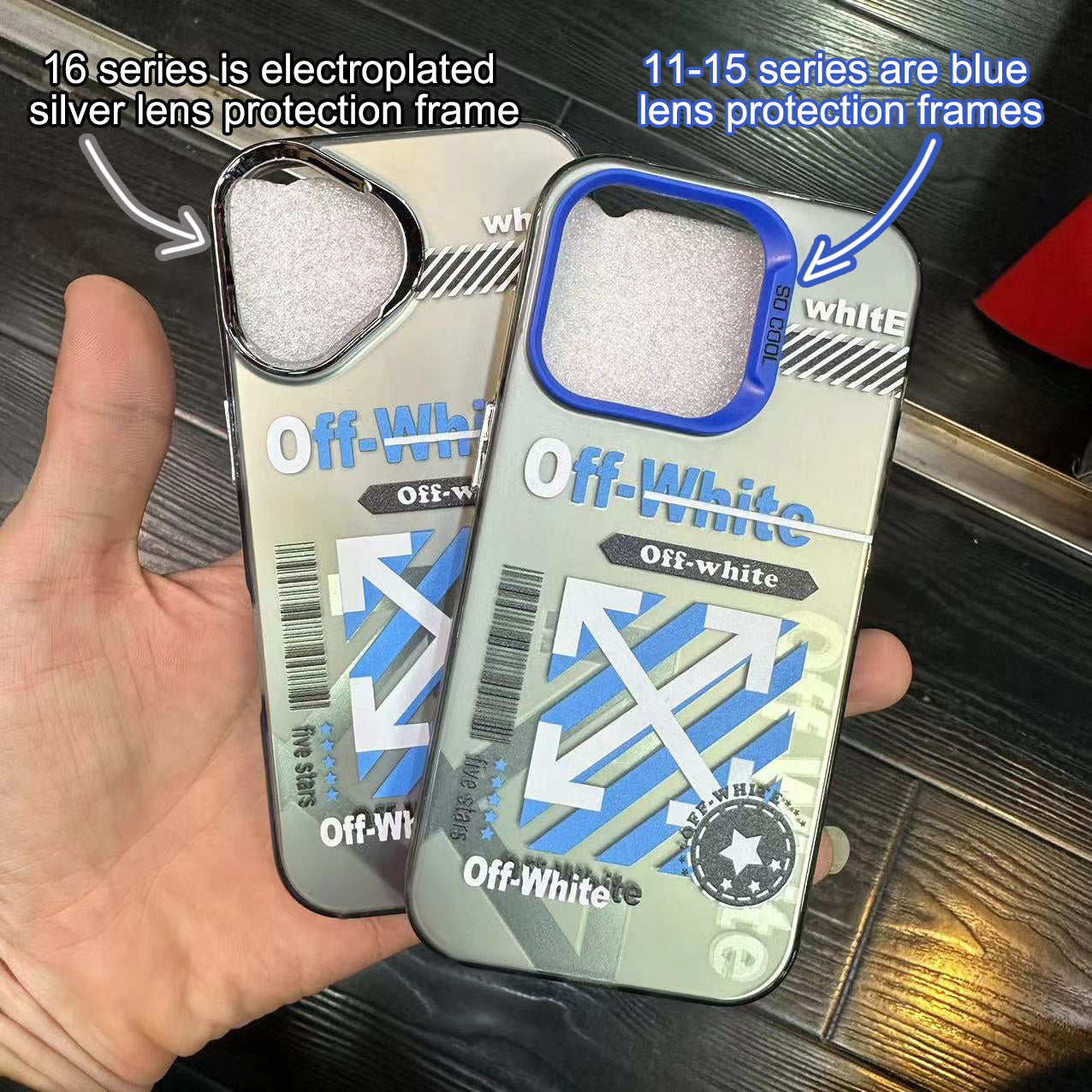 Ограниченный чехол для iPhone | OW Blue Logo