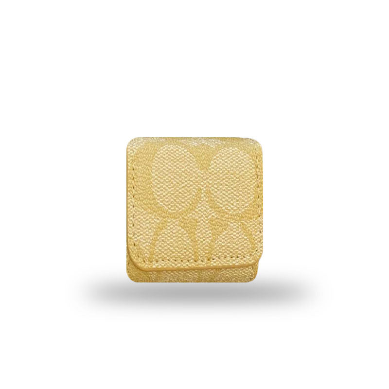 Luxury Coach AirPods Cases Coffee-YH240425
