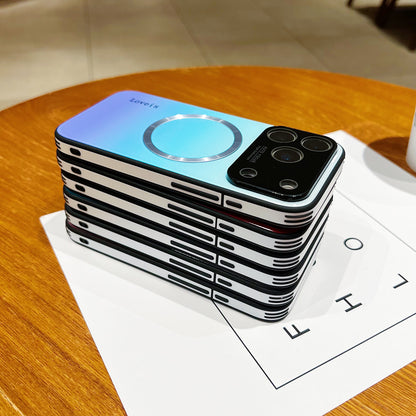 MagSafe Magnetic Gradient Phone Case with Lens Protection