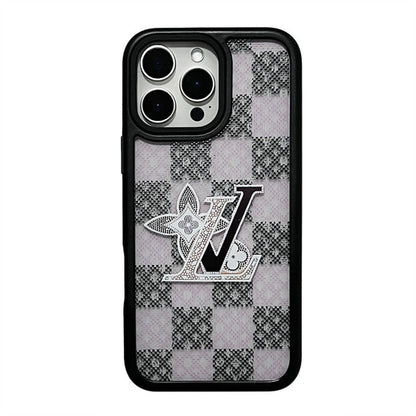Lou Black Corner iPhone Case