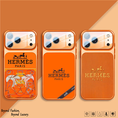 H Luxury Orange Series iPhone Case