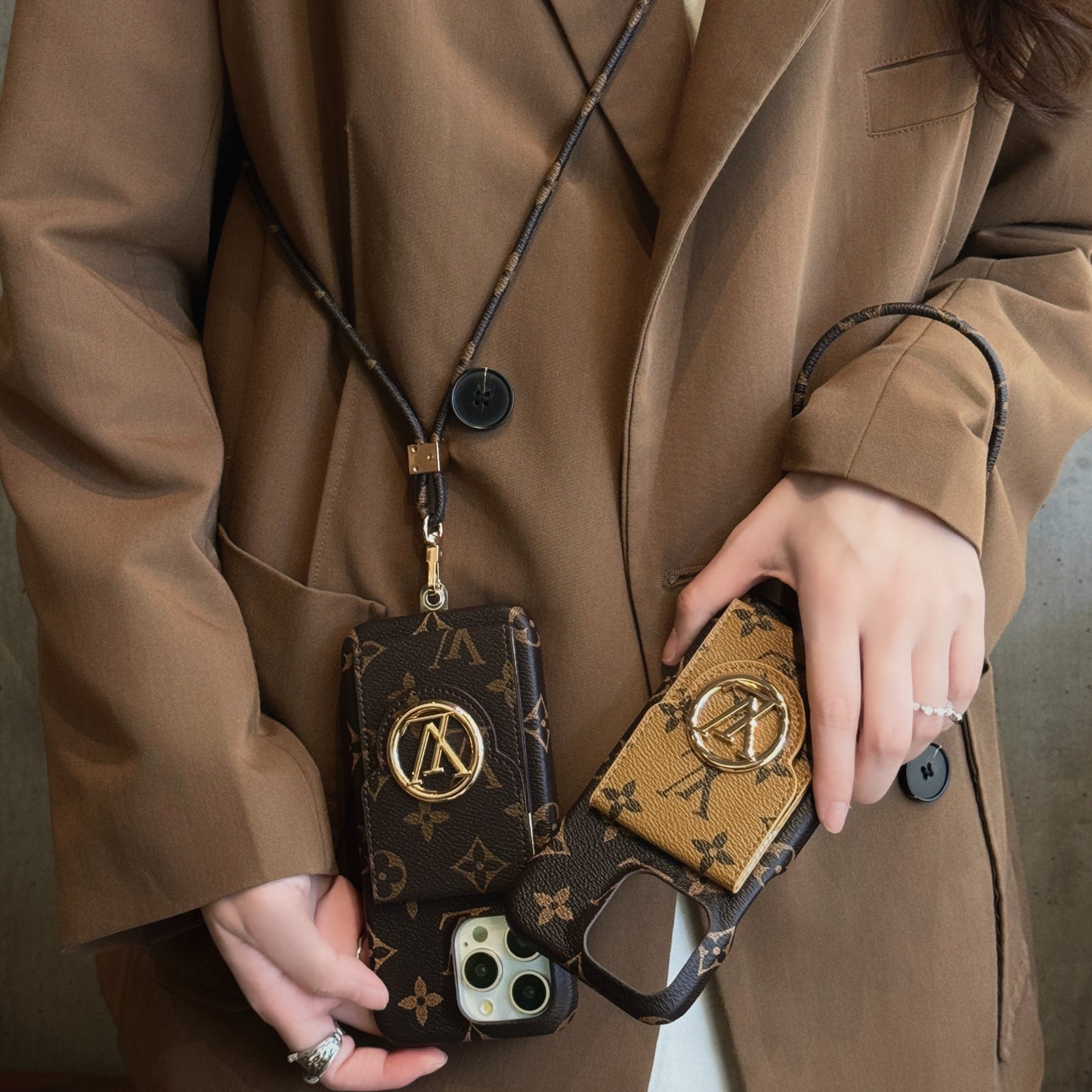 Lou Card Holder Chain iPhone -fodral