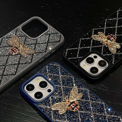 GG Bee Diamond Iphone Case