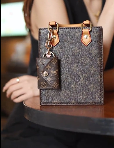 Nøglering designer pung