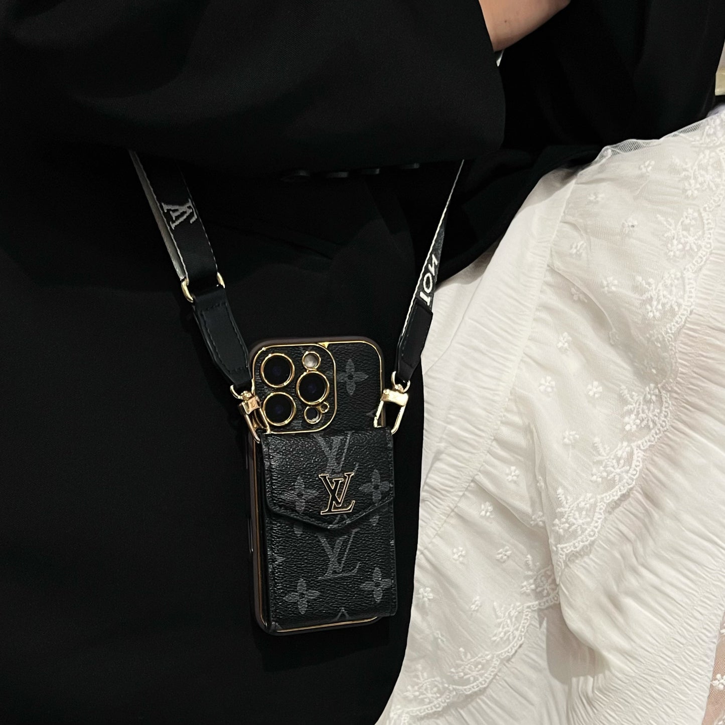 Классический держатель роскошных карт iPhone