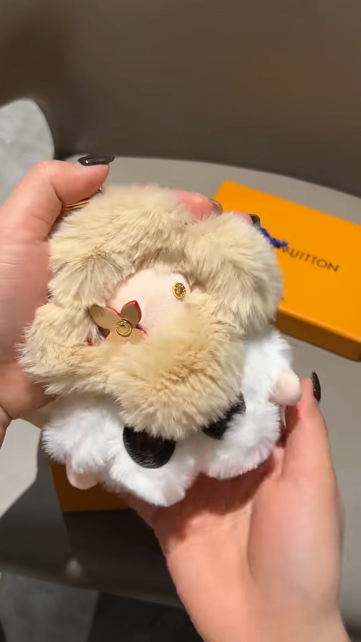 ふわふわかわいいひまわりぬいぐるみキーホルダー