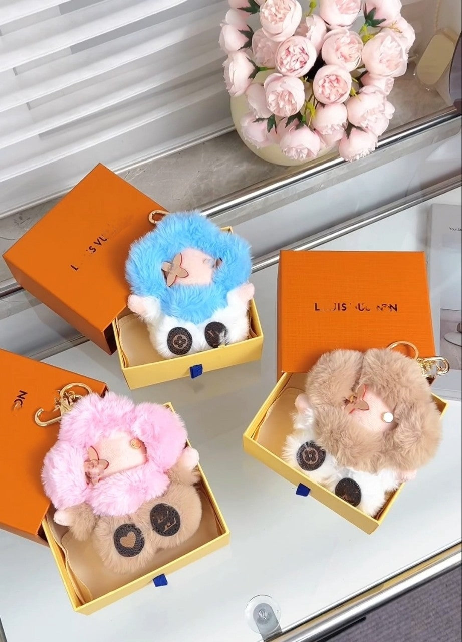 ふわふわかわいいひまわりぬいぐるみキーホルダー