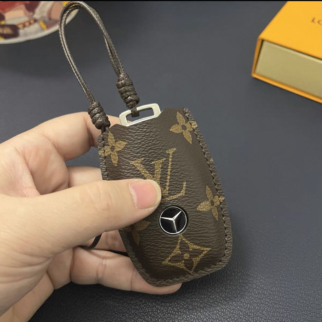 Luksusowa skórzana obudowa inteligentnego kluczyka – zaprojektowana do Audi, BMW, Benz & VW 🚗✨