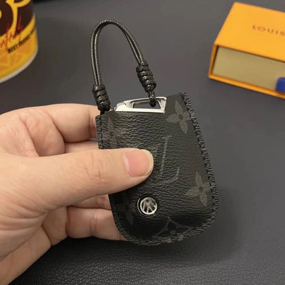 Luksusowa skórzana obudowa inteligentnego kluczyka – zaprojektowana do Audi, BMW, Benz & VW 🚗✨