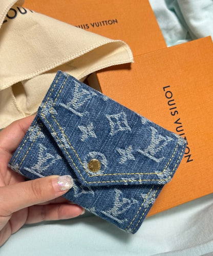 Мини -сумка роскошной джинсовой джинсовой ткани