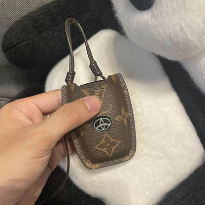 Luksusowa skórzana obudowa inteligentnego kluczyka – zaprojektowana do Audi, BMW, Benz & VW 🚗✨