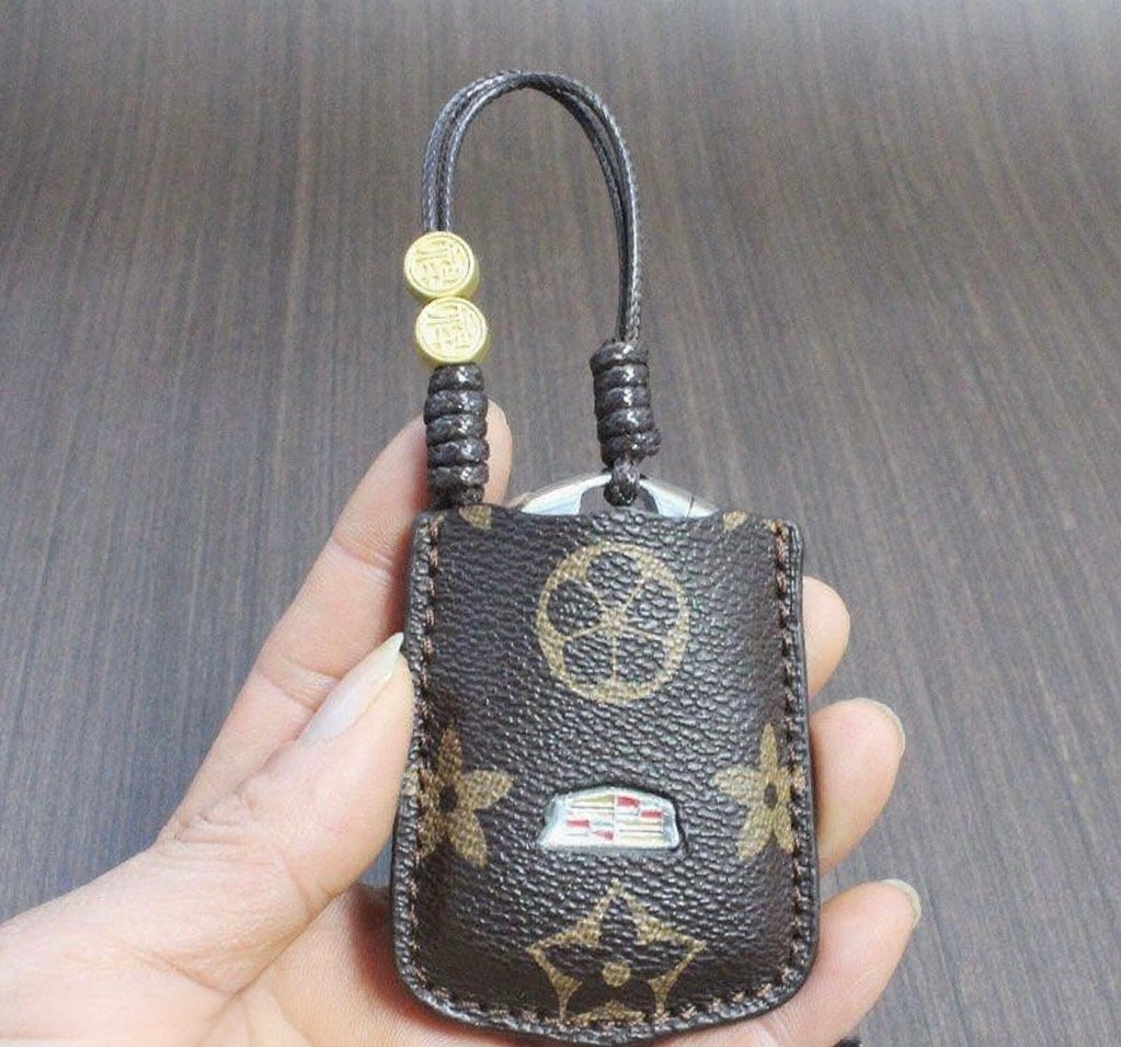 Luksusowa skórzana obudowa inteligentnego kluczyka – zaprojektowana do Audi, BMW, Benz & VW 🚗✨