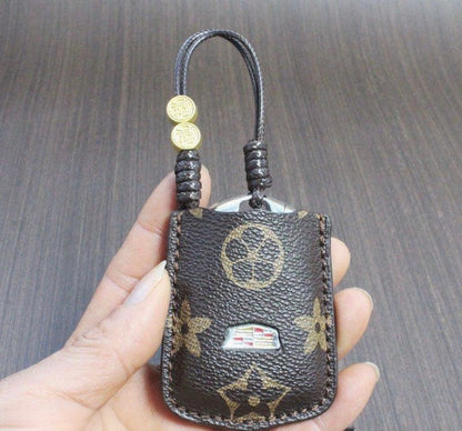 Luksusowa skórzana obudowa inteligentnego kluczyka – zaprojektowana do Audi, BMW, Benz & VW 🚗✨