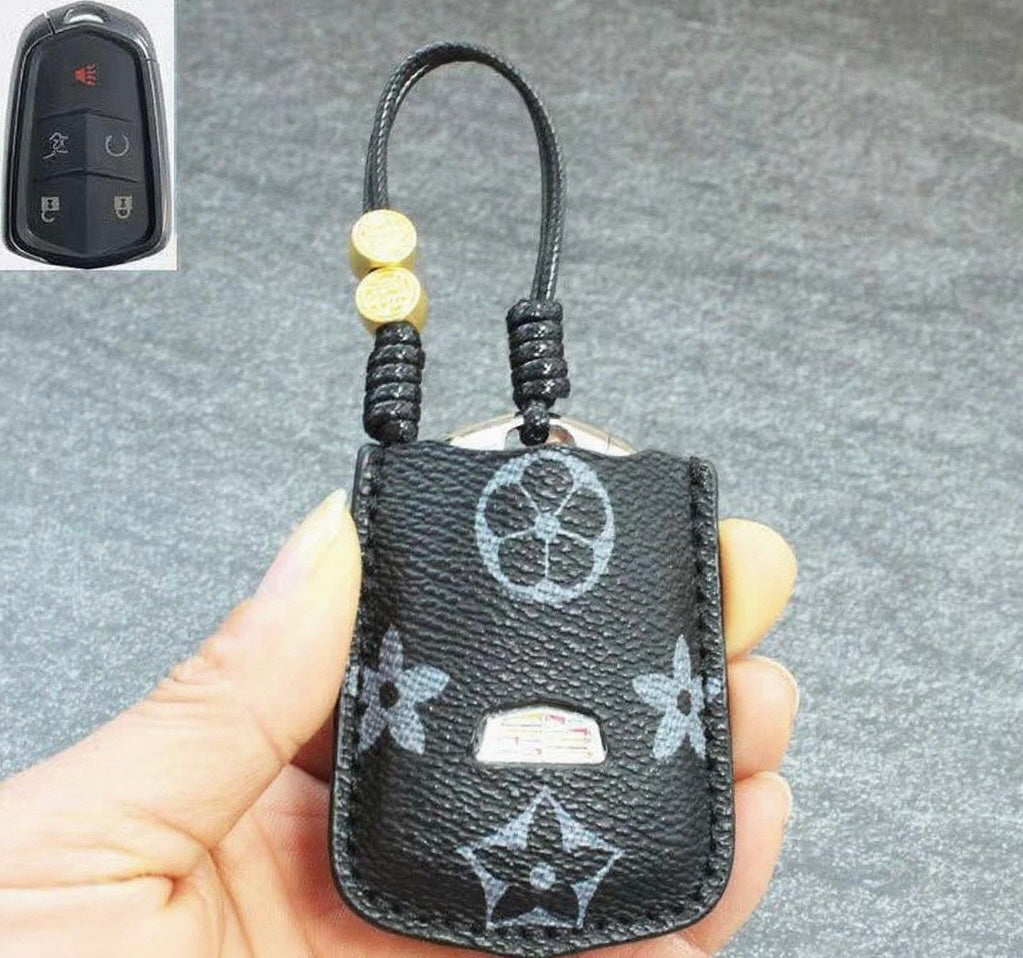 Luksusowa skórzana obudowa inteligentnego kluczyka – zaprojektowana do Audi, BMW, Benz & VW 🚗✨