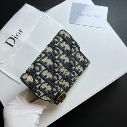 Classic Jacquard Mini Wallet