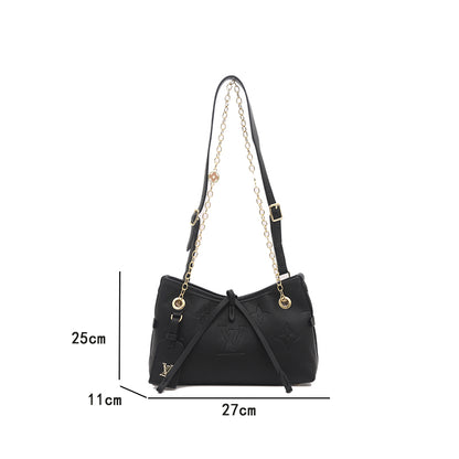 Monogram Cross-Strap Shoulder Bag