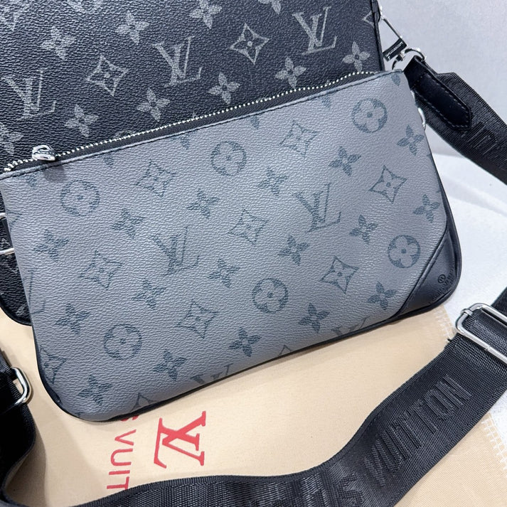 （Buy 3, pay for 2）Classic Monogram Trio Messenger Bag - A Fashion Must-Have