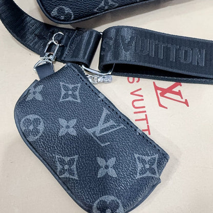 （Buy 3, pay for 2）Classic Monogram Trio Messenger Bag - A Fashion Must-Have