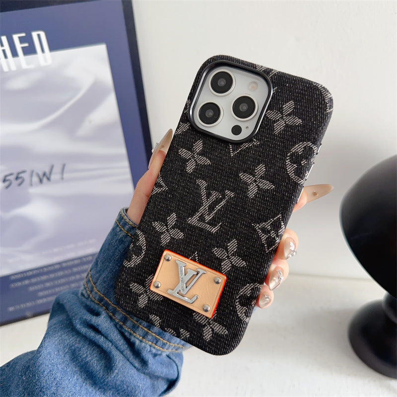 Luxury - Style Crossbody Magnetic Card - Holder iPhone Case