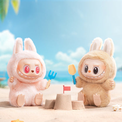 Pop Mart The Monsters Labubu Have a Seat Series - Pandantiv de pluș cu față de vinil (cutie oarbă)