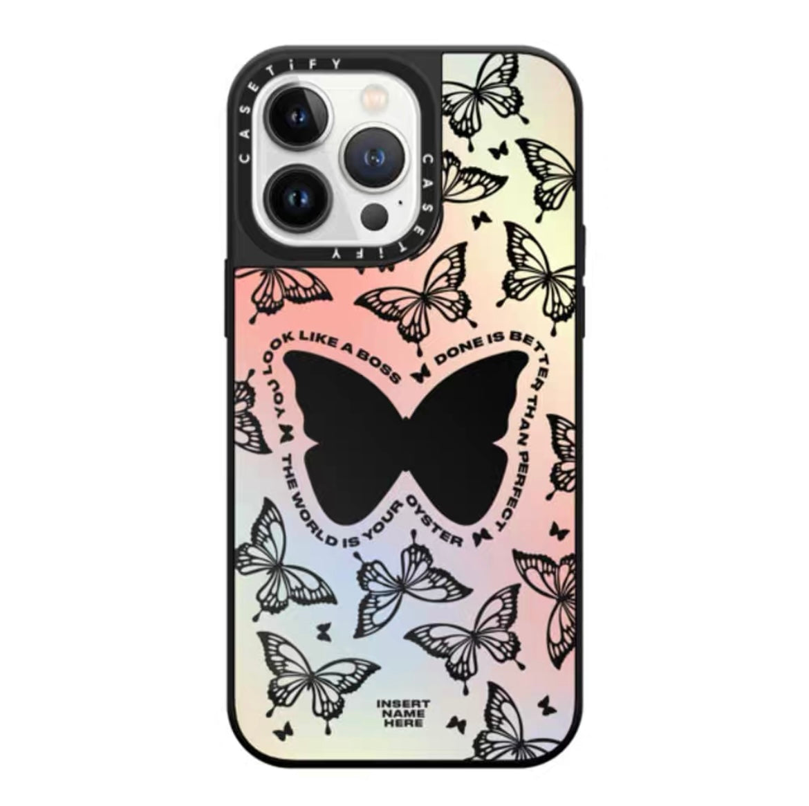 "CASETIFY" Fantasy Color Butterfly IPHONE TOK