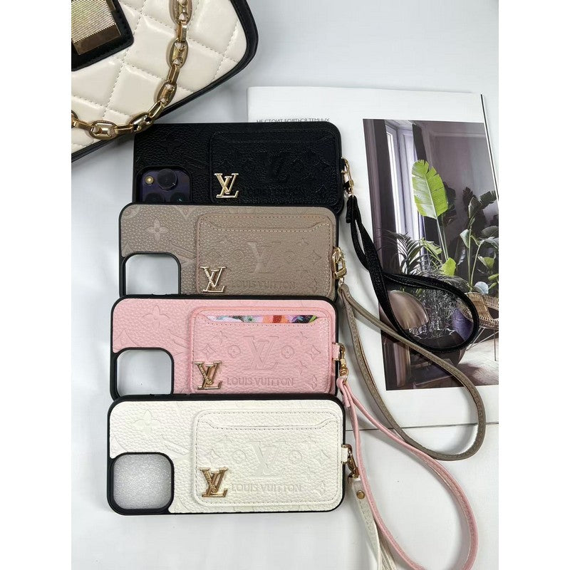 Lou Four Colors Card Bag Bag Iphone Case
