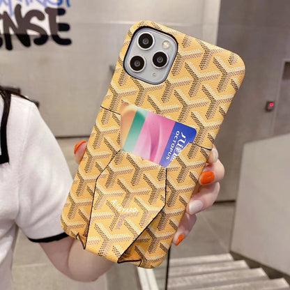 Goya Color Card Holder iPhone 16 Case