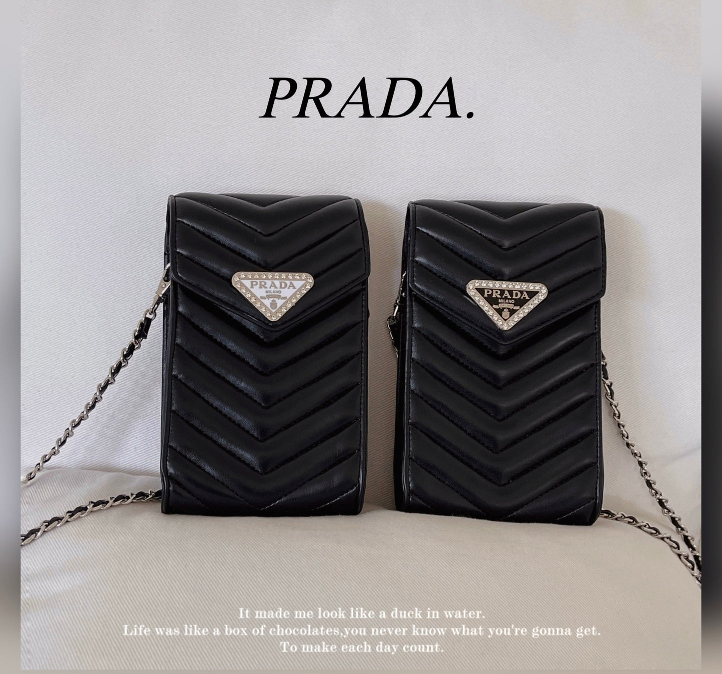 Кожаная телефонная сумка для кроссба