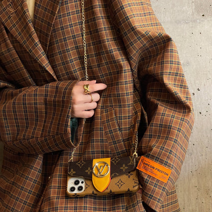 Lou CrossBody Card Holder iPhone Case